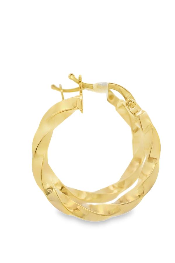 Cigold Taşsız Küpe 14 Ayar Altın 2.82 Gr OA-K1TB01029362
