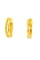 Cigold Taşsız Küpe 14 Ayar Altın 2.84 Gr OA-K2TB01029455