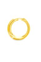 Cigold Taşsız Küpe 14 Ayar Altın 2.84 Gr OA-K2TB01029455