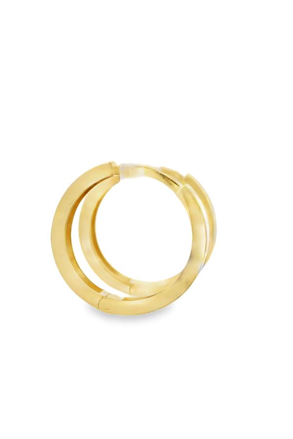 Cigold Taşsız Küpe 14 Ayar Altın 2.88 Gr OA-K1TB01029343
