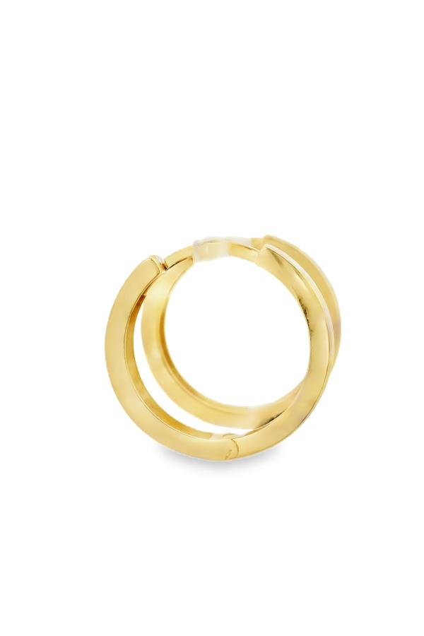 Cigold Taşsız Küpe 14 Ayar Altın 2.88 Gr OA-K1TB01029343