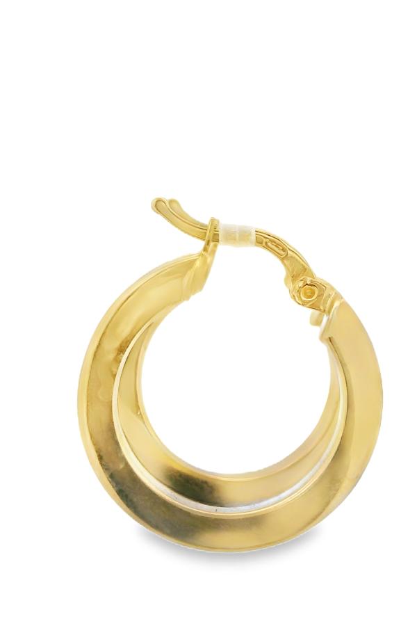 Cigold Taşsız Küpe 14 Ayar Altın 2.88 Gr OA-K1TB01029358