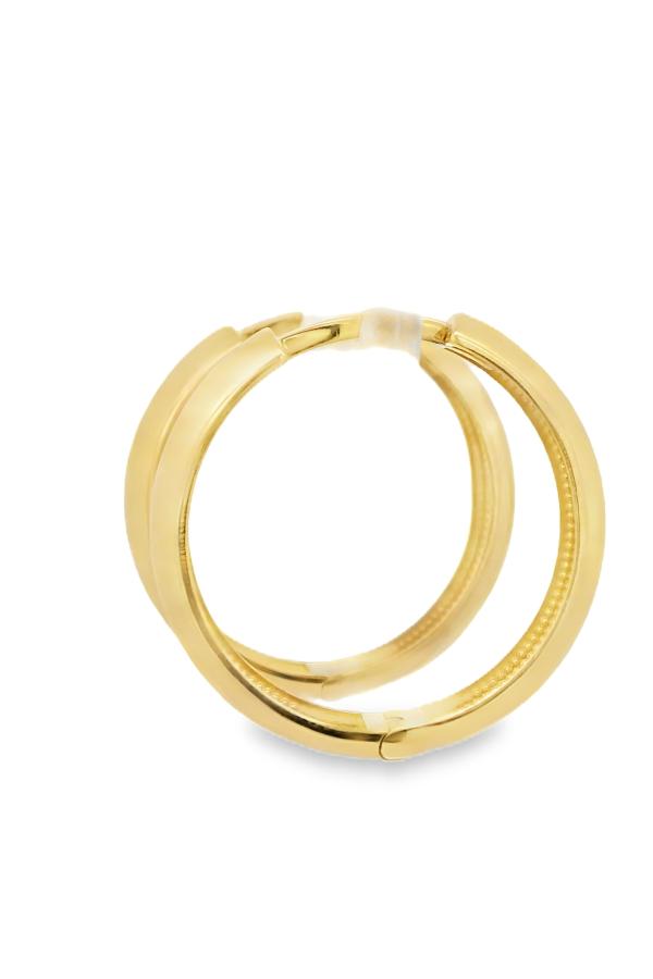 Cigold Taşsız Küpe 14 Ayar Altın 3.20 Gr OA-K1TB01029367
