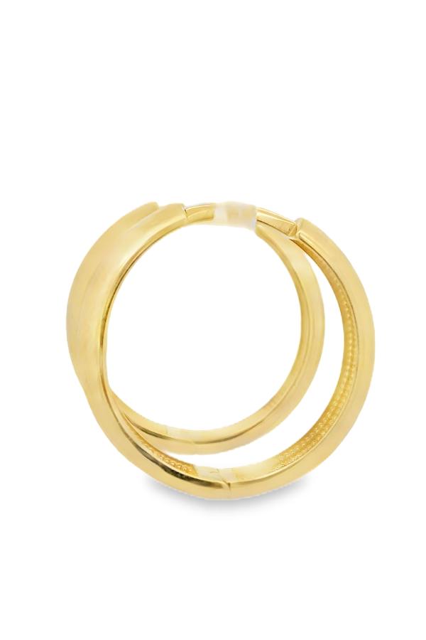 Cigold Taşsız Küpe 14 Ayar Altın 3.20 Gr OA-K1TB01029367