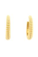 Cigold Taşsız Küpe 14 Ayar Altın 3.23 Gr OA-K2TB01029437