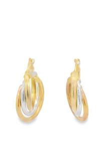 Cigold Taşsız Küpe 14 Ayar Altın 3.24 Gr OA-K1TB01069325