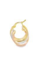 Cigold Taşsız Küpe 14 Ayar Altın 3.24 Gr OA-K1TB01069325