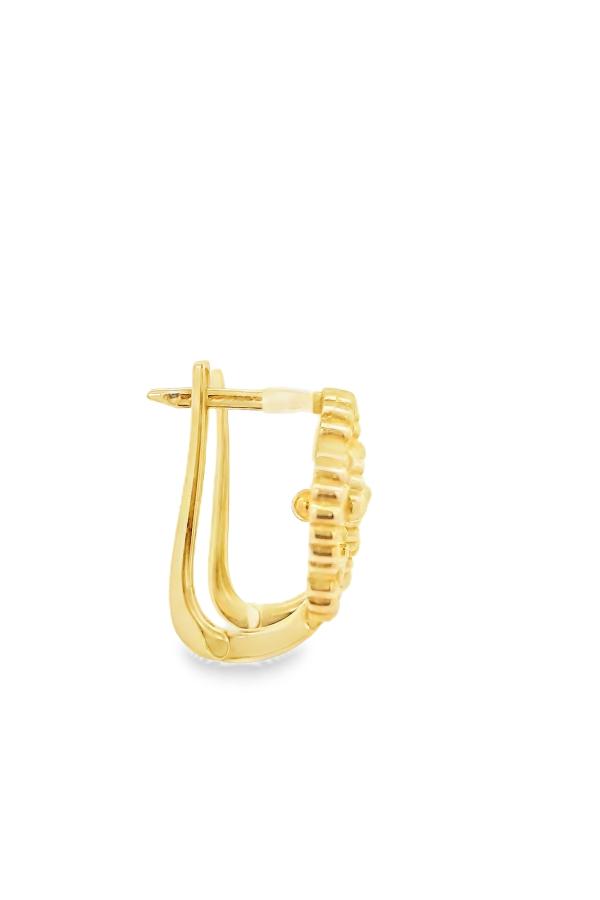 Cigold Taşsız Küpe 14 Ayar Altın 3.25 Gr OA-K1TB01029428