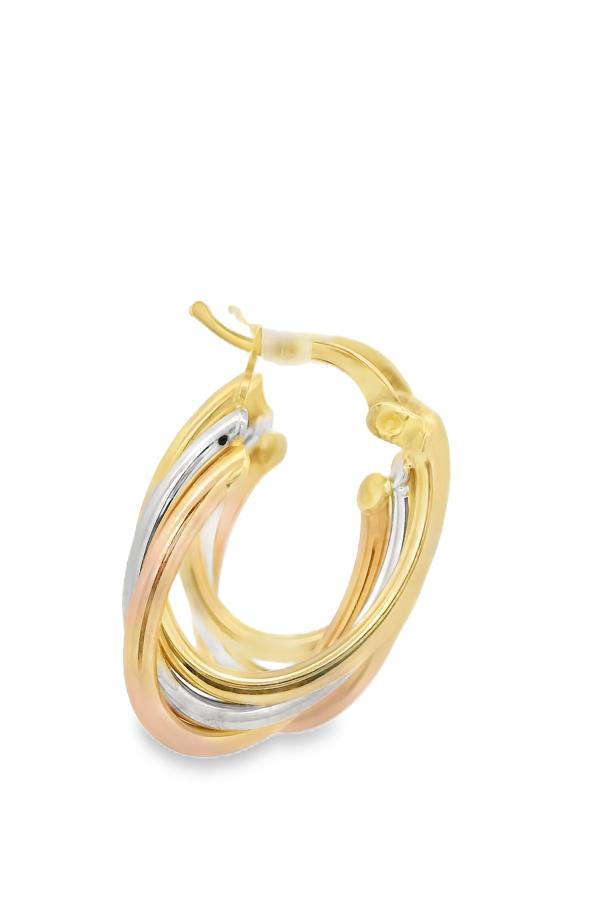 Cigold Taşsız Küpe 14 Ayar Altın 3.49 Gr OA-K1TB01069327