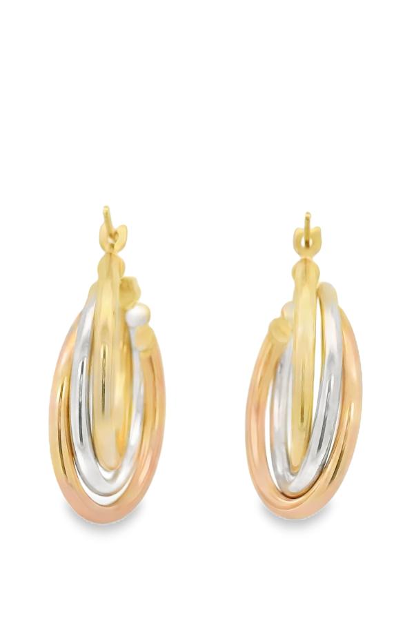 Cigold Taşsız Küpe 14 Ayar Altın 3.49 Gr OA-K1TB01069327