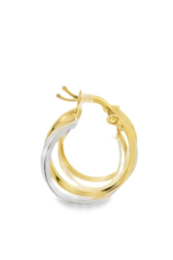 Cigold Taşsız Küpe 14 Ayar Altın 3.58 Gr OA-K1TB01019322