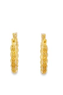 Cigold Taşsız Küpe 14 Ayar Altın 3.80 Gr OA-K1TB01029350