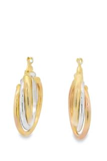 Cigold Taşsız Küpe 14 Ayar Altın 3.86 Gr OA-K1TB01069328