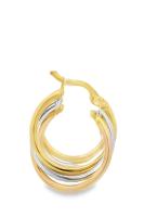 Cigold Taşsız Küpe 14 Ayar Altın 3.86 Gr OA-K1TB01069328