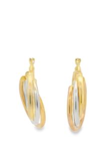 Cigold Taşsız Küpe 14 Ayar Altın 3.88 Gr OA-K1TB01069329