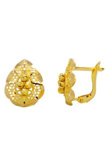 Cigold Taşsız Küpe 22 Ayar Altın 3.55 Gr OA-C1TB01028026