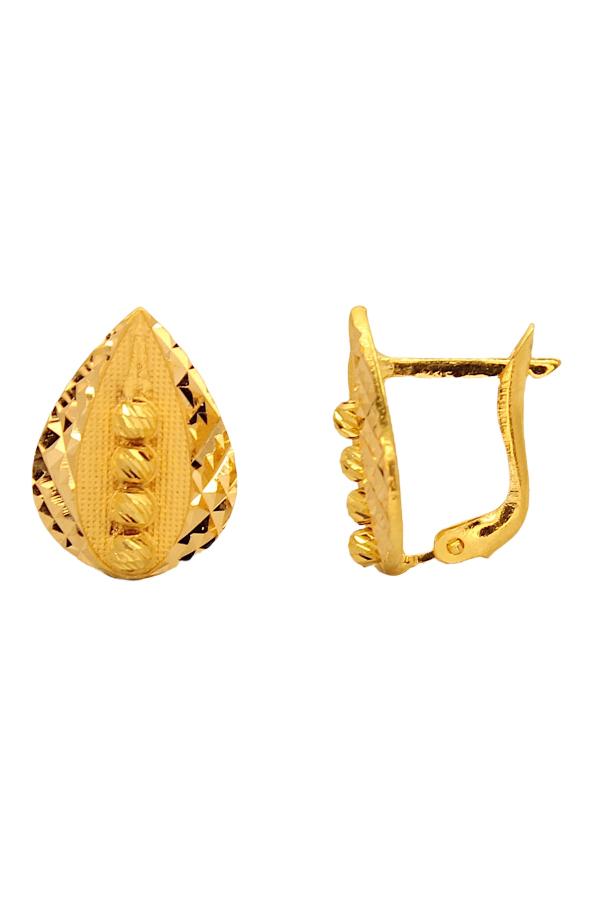Cigold Taşsız Küpe 22 Ayar Altın 4.07 Gr OA-C1TB01028019
