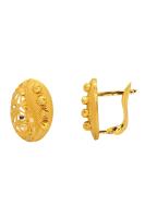 Cigold Taşsız Küpe 22 Ayar Altın 4.11 Gr OA-C1TB01028044