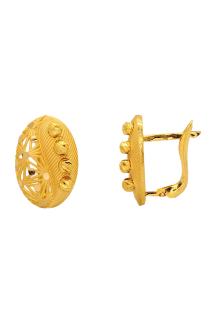 Cigold Taşsız Küpe 22 Ayar Altın 4.11 Gr OA-C1TB01028044