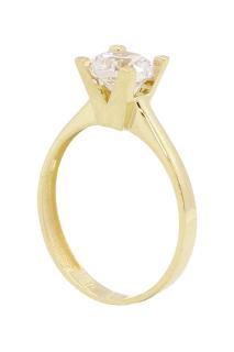 Cigold Tektaş Yüzük 14 Ayar Altın 1,45 Gr OA-C11001028564