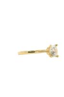Cigold Tektaş Yüzük 14 Ayar Altın 1.45 Gr OA-C11501029208