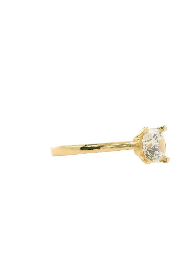 Cigold Tektaş Yüzük 14 Ayar Altın 1.45 Gr OA-C11501029208
