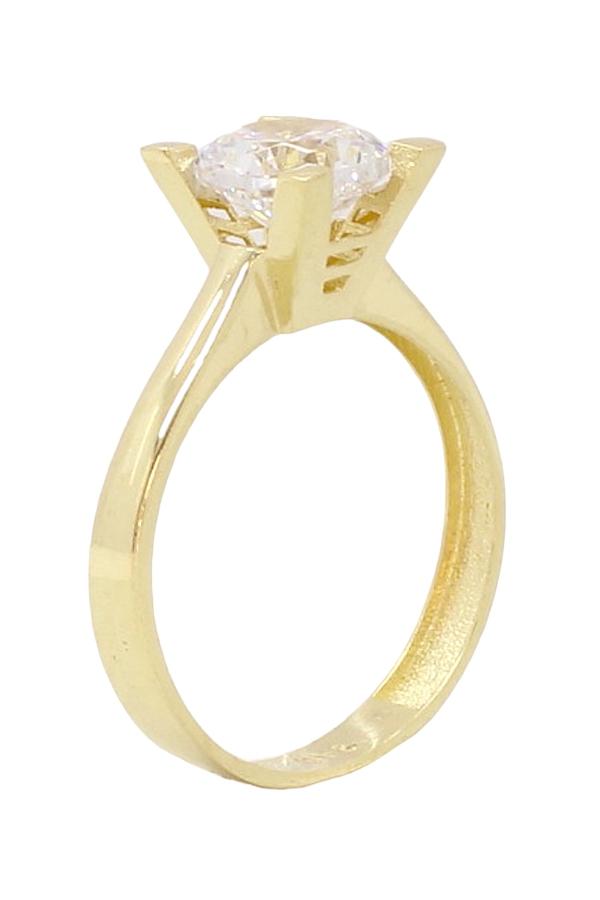 Cigold Tektaş Yüzük 14 Ayar Altın 1,50 Gr OA-C11101028555