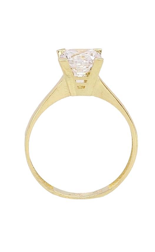Cigold Tektaş Yüzük 14 Ayar Altın 1,50 Gr OA-C11101028555