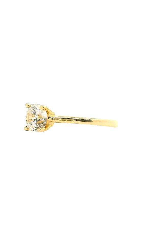 Cigold Tektaş Yüzük 14 Ayar Altın 1.50 Gr OA-K21501029224