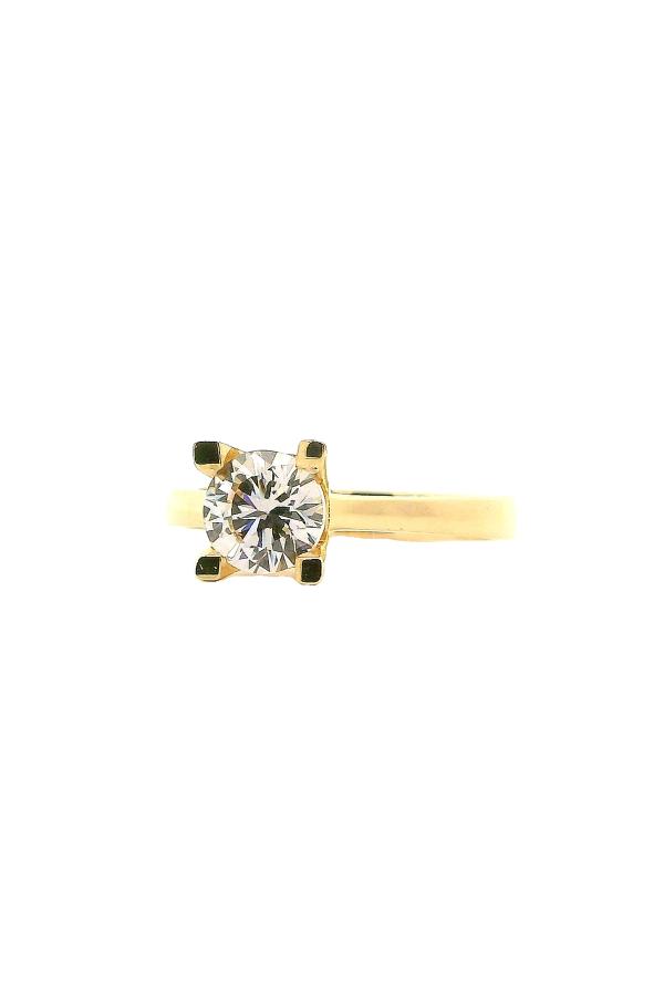 Cigold Tektaş Yüzük 14 Ayar Altın 1.50 Gr OA-K21501029228
