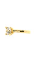 Cigold Tektaş Yüzük 14 Ayar Altın 1.50 Gr OA-K21501029228