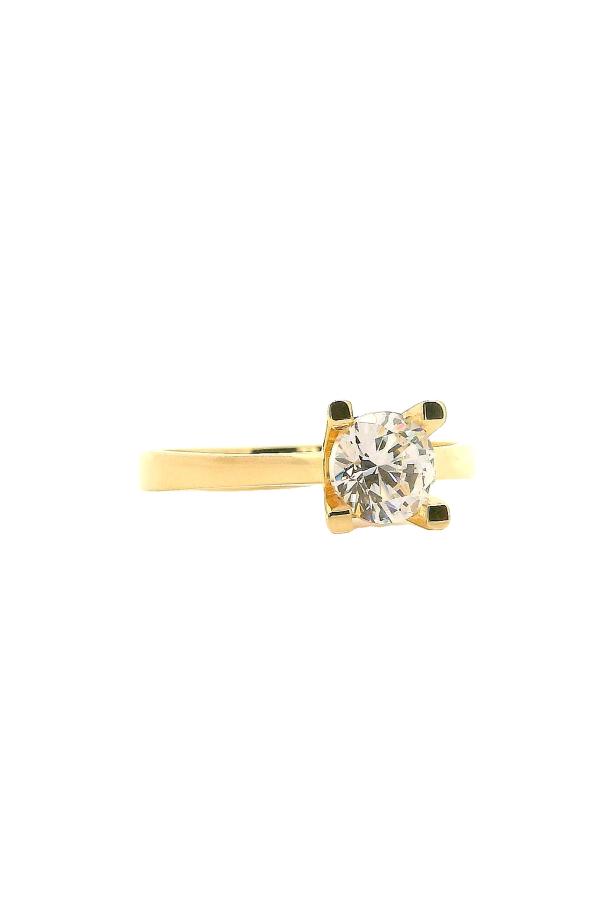 Cigold Tektaş Yüzük 14 Ayar Altın 1.50 Gr OA-K21801029217
