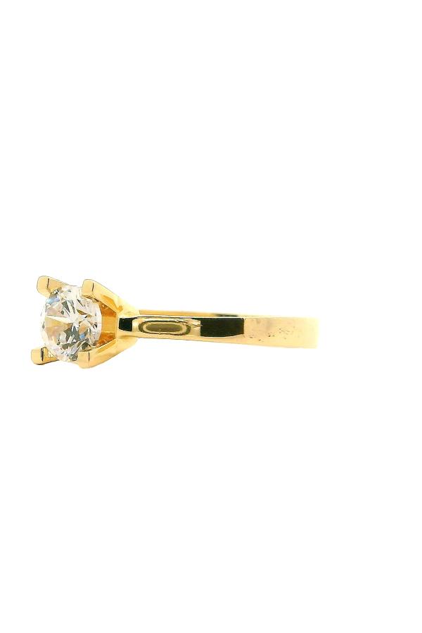Cigold Tektaş Yüzük 14 Ayar Altın 1.50 Gr OA-K21801029217