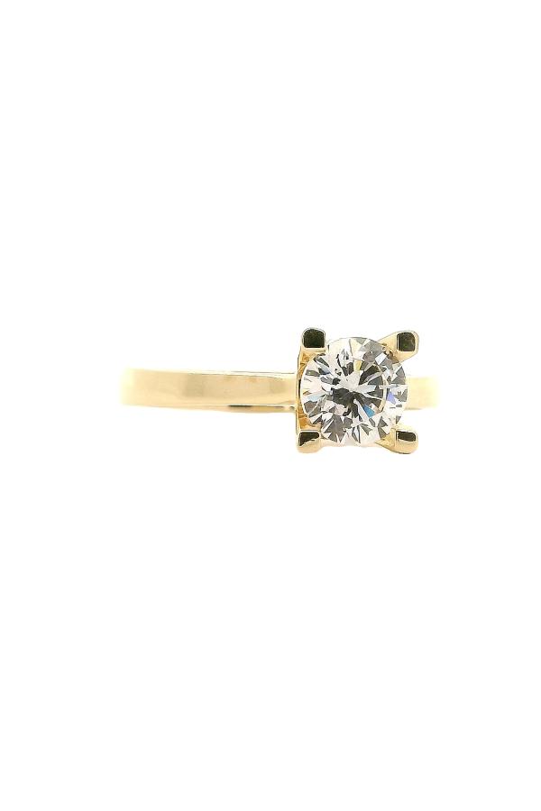 Cigold Tektaş Yüzük 14 Ayar Altın 1.53 Gr OA-C11601029201