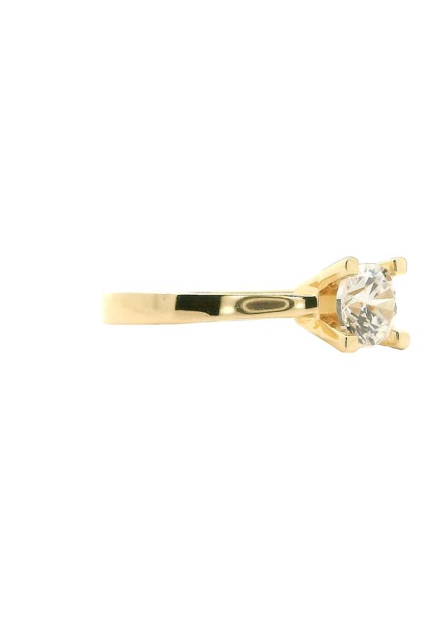 Cigold Tektaş Yüzük 14 Ayar Altın 1.53 Gr OA-C11601029201