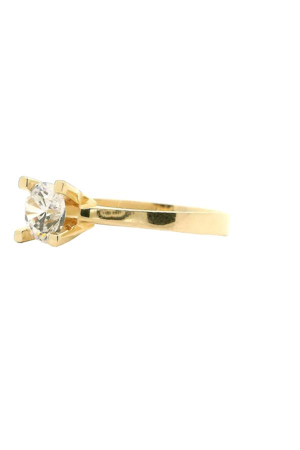 Cigold Tektaş Yüzük 14 Ayar Altın 1.53 Gr OA-C11601029201