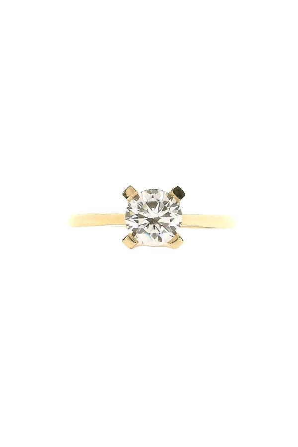 Cigold Tektaş Yüzük 14 Ayar Altın 1.54 Gr OA-C11501029200