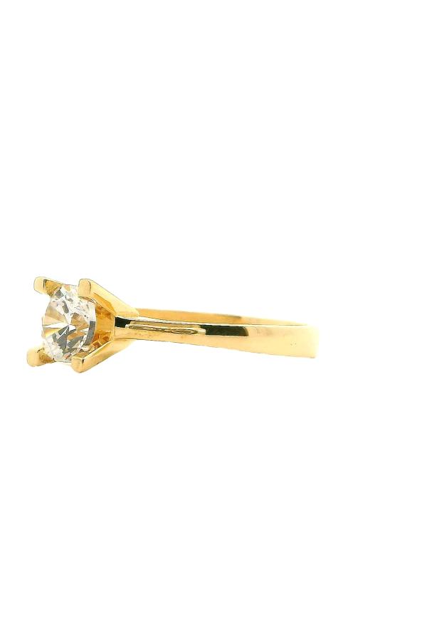 Cigold Tektaş Yüzük 14 Ayar Altın 1.55 Gr OA-K21601029226