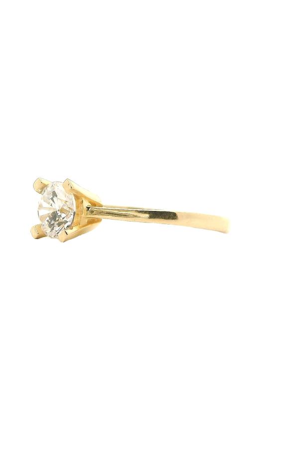Cigold Tektaş Yüzük 14 Ayar Altın 1.56 Gr OA-C11501029202