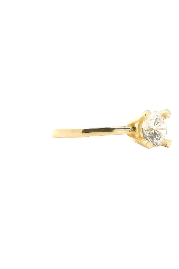 Cigold Tektaş Yüzük 14 Ayar Altın 1.56 Gr OA-C11501029202