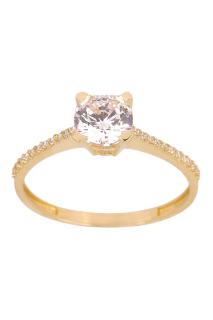 Cigold Tektaş Yüzük 14 Ayar Altın 1.59 Gr OA-C11501029022