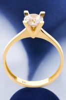 Cigold Tektaş Yüzük 14 Ayar Altın 1,59 Gr OA-K21201028835