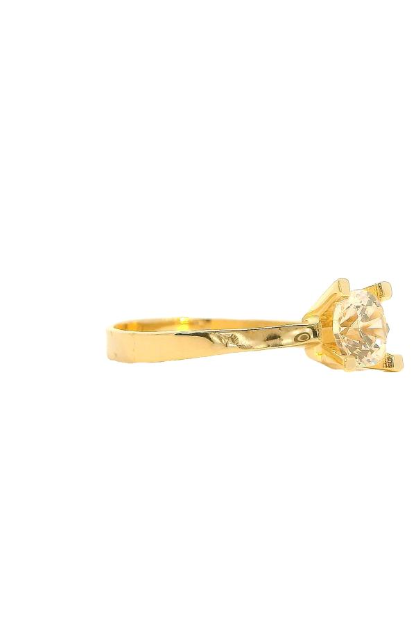 Cigold Tektaş Yüzük 14 Ayar Altın 1.60 Gr OA-C11901029204