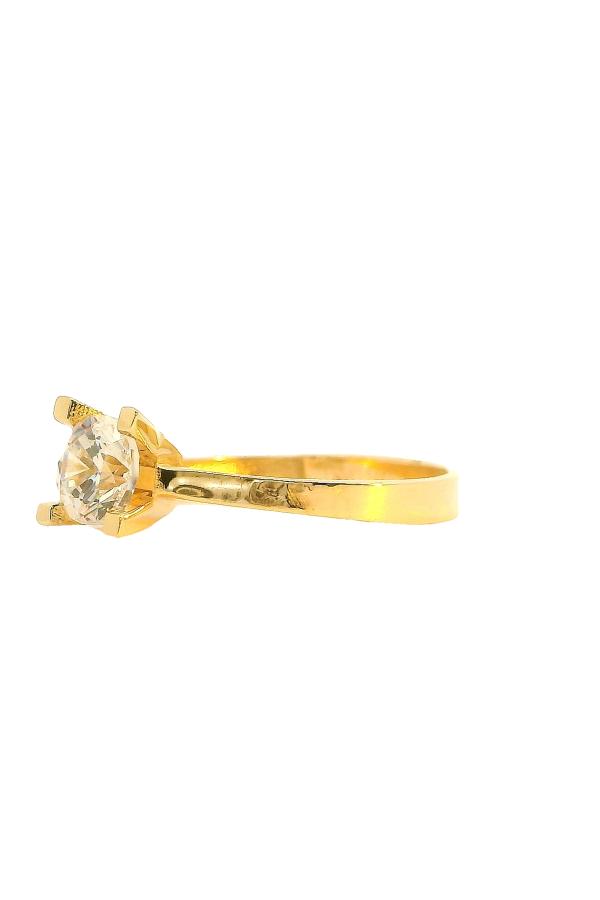 Cigold Tektaş Yüzük 14 Ayar Altın 1.60 Gr OA-C11901029204