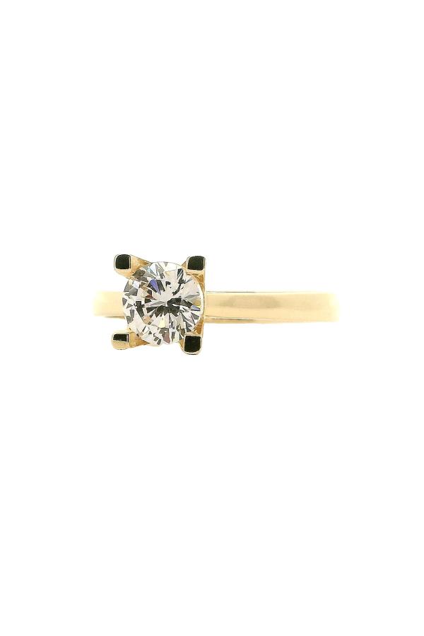 Cigold Tektaş Yüzük 14 Ayar Altın 1.61 Gr OA-C11801029199