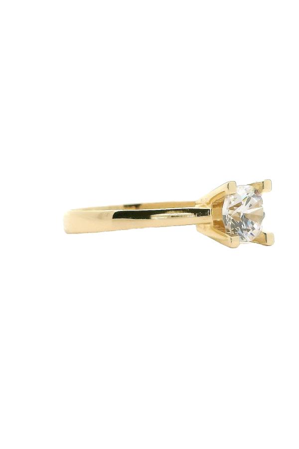 Cigold Tektaş Yüzük 14 Ayar Altın 1.61 Gr OA-C11801029199