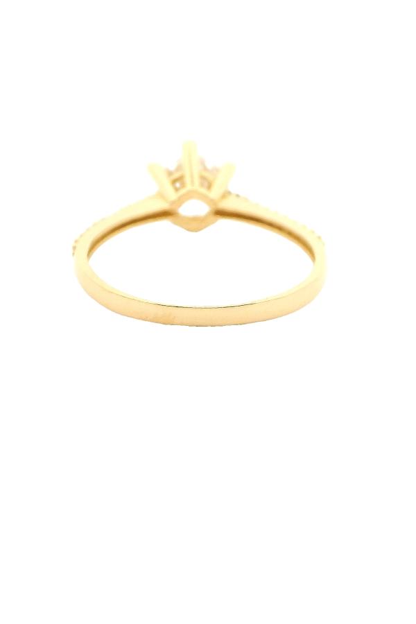 Cigold Tektaş Yüzük 14 Ayar Altın 1.62 Gr OA-C11501029198