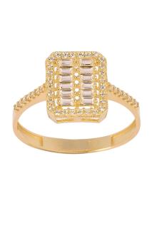 Cigold Tektaş Yüzük 14 Ayar Altın 1,62 Gr OA-K21701028883