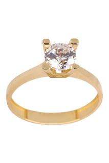 Cigold Tektaş Yüzük 14 Ayar Altın 1.64 Gr OA-C11501029027