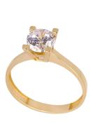 Cigold Tektaş Yüzük 14 Ayar Altın 1.65 Gr OA-C11601029028